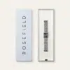 שעון נשים Rosefield כסף בעיצוב מלבני עם לוח אפור דגם SGSSS-O78