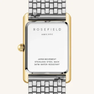 שעון נשים Rosefield דו גווני זהב וכסף דגם HWDSG-H03