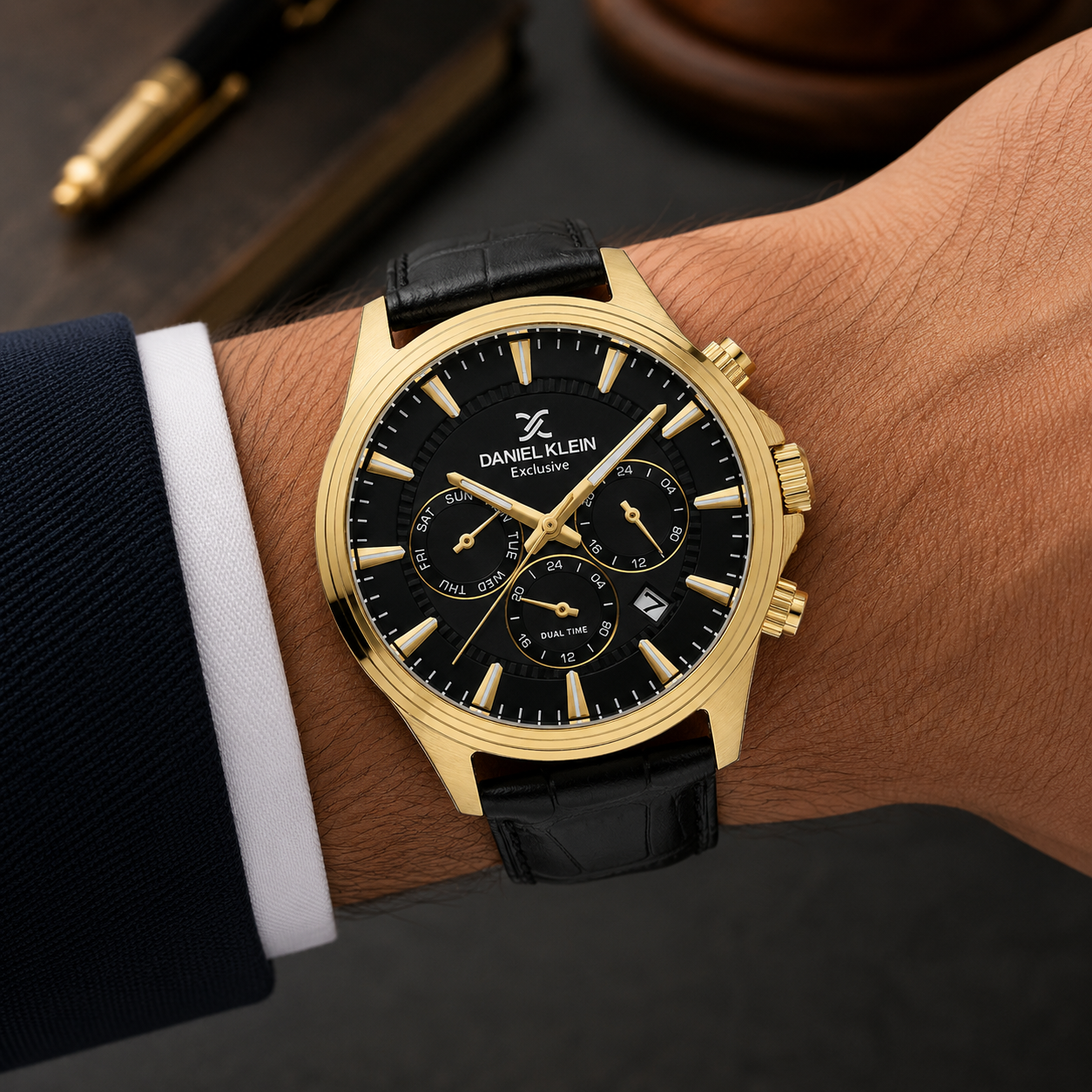 שעון גבר Daniel Klein Exclusive DK.1.14346-5 | DK Store – תמונה 2