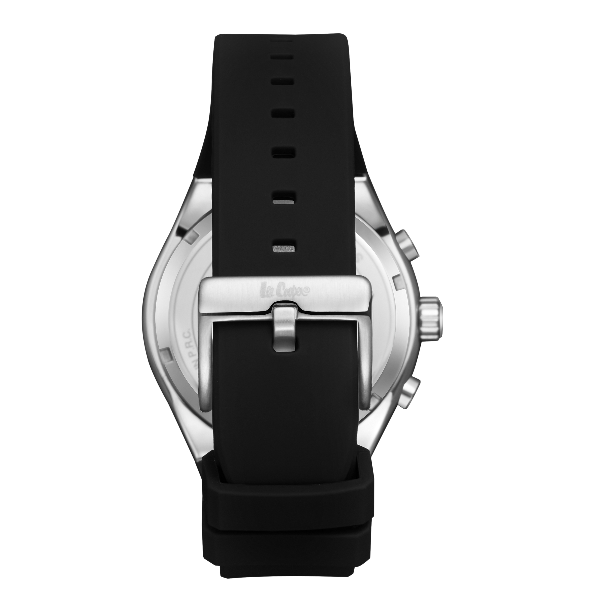 שעון גברים Lee Cooper LC08063.351 – כרונוגרף מולטי-פונקציה, רצועת עור שחורה, – תמונה 4
