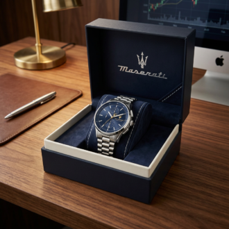 Maserati Sorpasso Blue Chronograph
