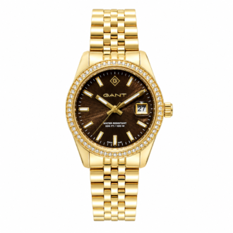 שעון נשים GANT G181103 Sussex Mini Bijou זהב עם לוח חום