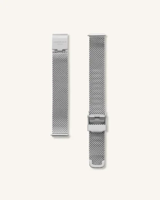 שעון נשים Rosefield 26WS-266 כסוף עם לוח אם הפנינה ורצועת רשת